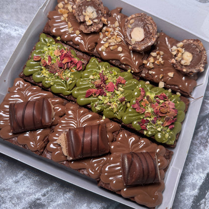 Custom Brownie box of 9